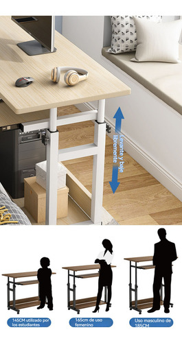 Mesa Portátil Multiusos De Altura Ajustable Rodinha;soporte para laptop,mesa portatil laptop,soporte para laptop portatil