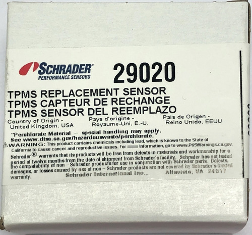 Sensor Presion Llanta Tpms Ford Explorer 2011 315mhz