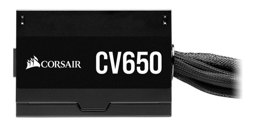 Imagem 1 de 3 de Fonte Corsair Cv650 650w Black 80plus Bronze C/ Cabo