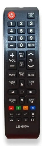 Controle Remoto Compatível Samsung Universal Lcd Led Le-605a