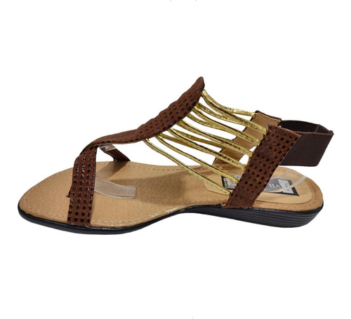 Imagen 6 de 9 de Huarache Dayana Ajustable Combinable Sandalia Pata De Gallo