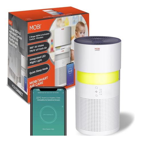 Purificador De Aire 4 En 1 Smart Wi-fi Purificador De Aire Y