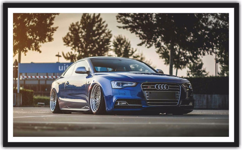 Quadro Decorativo Carro R Audi, S5 Tuning Interiores Salas