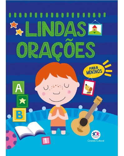 Lindas orações para meninos, de Brooks, Susie. Ciranda Cultural Editora E Distribuidora Ltda., capa mole em português, 2019