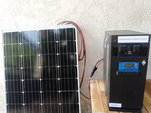 Imagen 5 de 5 de Kit Solar Portátil, Generador Auxiliar Energía Fotovoltaica