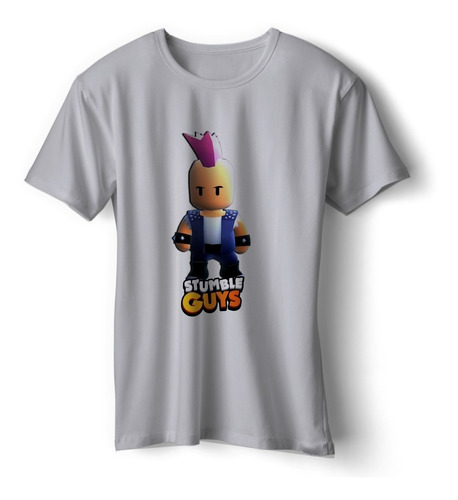 Remeras De Chicos Personajes Stumble Guy Sublimadas - 6010