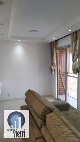 Imagem 8 de 23 de Cobertura Com 3 Dormitórios À Venda, 64 M² Por R$ 480.000,00 - Parque Maria Domitila - São Paulo/sp - Co0070
