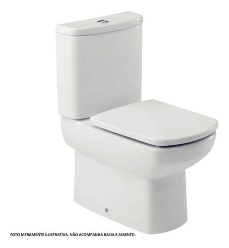 Caixa Acoplada Roca Compatível Com Vaso Dama Senso 1.6lpf/6l