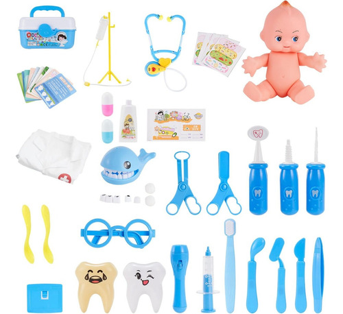 Set De Estuche Para Juego De Medico