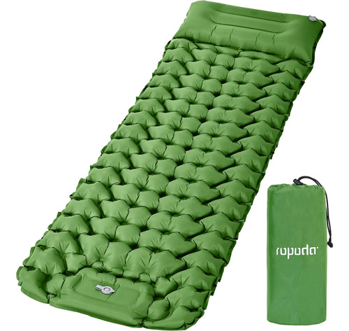 Colchoneta Inflable De 3.9 Pulgadas De Grosor Extra Para Aca