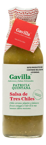 Salsa Gavilla 3 Chiles 360g