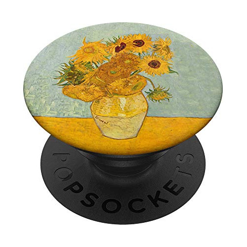 Van Gogh Girasoles Modern Art Pintura Popsockets 22cgv