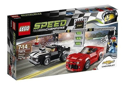 Lego Speed Rrchampions Chevrolet Camaro Drag Race 75874