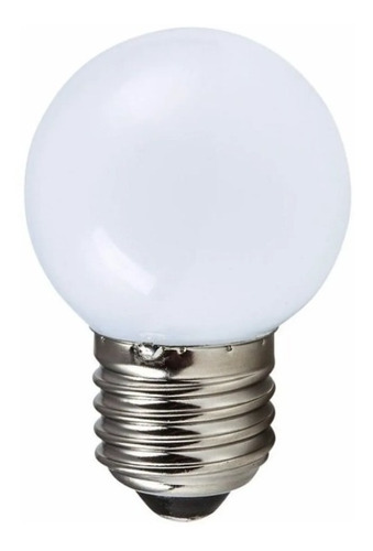 Imagen 1 de 7 de 10 Lámparas Led Gota Opal E27 1w Luz Cálida Para Guirnaldas