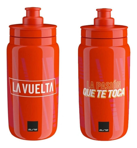 Anfora Botella Agua Bicicleta Rojo 550ml Vuelta Elite
