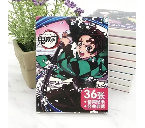 Stickers Demon Slayer Kimetsu No Yaiba Más De 300 Azar