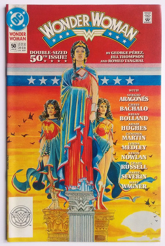 Wonder Woman 50 Dc Comics 1991 Superman Especial G. Perez 