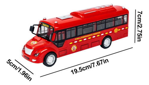 Autobús Urbano Juguete De Juego De Rol De Autobús Grande Edu