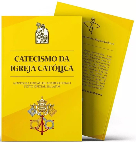 Livro Catecismo Da Igreja Católica - Grande - Edição Cnbb