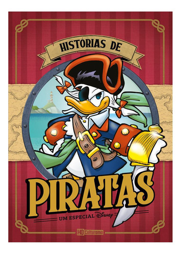 Livrinho Culturama Hq Disney Especial Histórias De Piratas