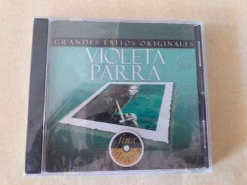 Cd Violeta Parra/  Grands Exitos Originales