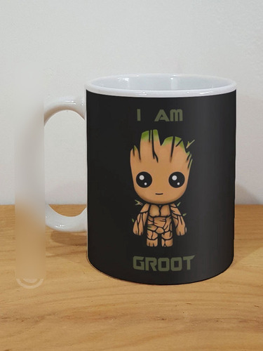 Taza Groot Mini Funko Cerámica Importada Orca