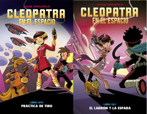 Editorial Común Cleopatra En El Espacio Pack Tomos Ala Fecha