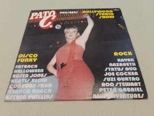 Pato C. Presents Hollywood Studio Show - Lp 1981 Nacional Nm