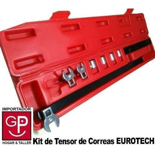 Kit De Tensor De Correa 9 Pz. Poly-v  13mm - 18mm Eurotech