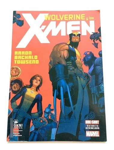 Comic Marvel: Wolverine Y Los X-men. Historia Completa. Ovni