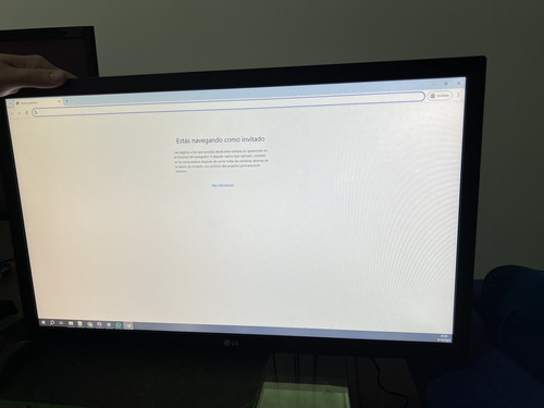 Monitor Lg 22mk400h Led 21.5 100v/240v Negro (Usado)