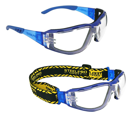 Gafas De Seguridad Steelpro - Spy Flex Dual Clara