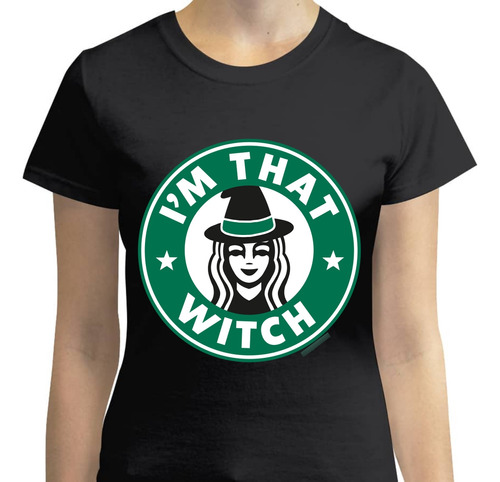 Playera Diseño That Witch - Witch - Brujita - Moda