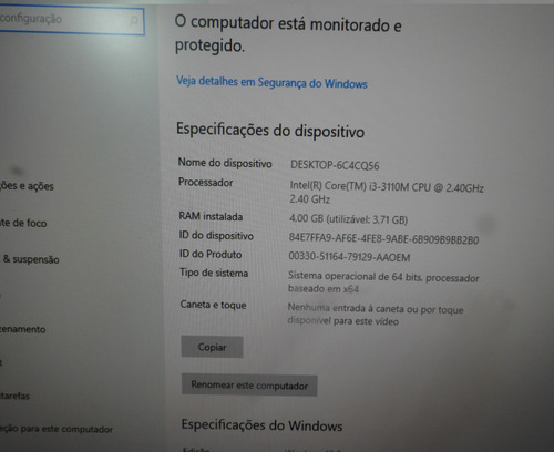 Placa Mãe Notebook Samsung Np270e4e-kd5br - I3 3110m - Ok Azul (Usado)