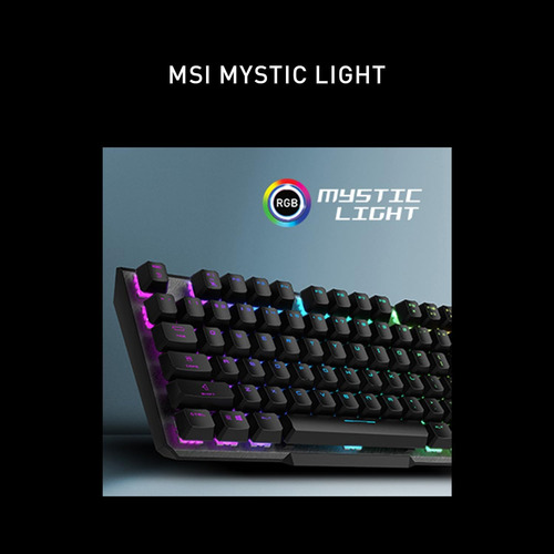 Msi Vigor Gk50 Elite Tklll Teclado Mecánico Us Rgb