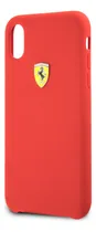 Comprar Funda Case Ferrari Silicon Para iPhone X Rojo Original