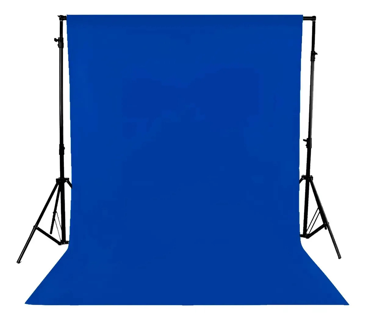 Tecido Chroma Key Fundo Fotografico 3,00 X 1,90 Metros Azul
