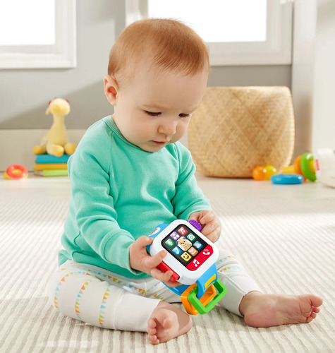 Meu primeiro brinquedo interativo Smartwatch para crianças, cor azul