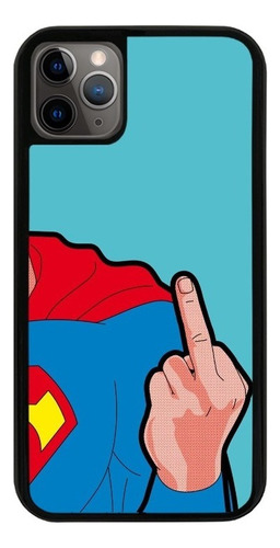 Funda Uso Rudo Tpu Para iPhone Superman Dc Comics Grosero