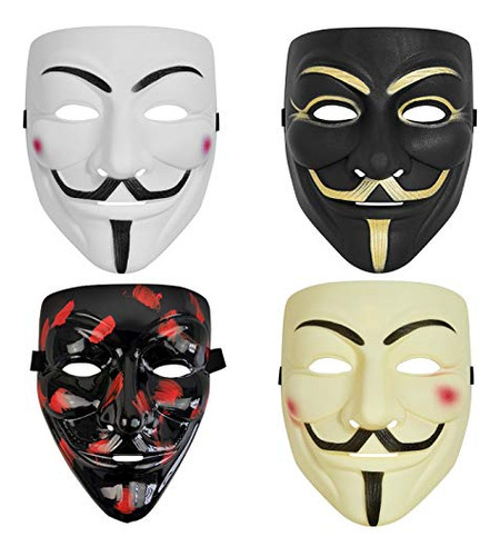 Disfraz De Halloween Con Máscara De Hacker De V For Vendetta