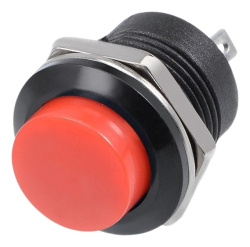 R13-507 Chave Interruptor Botão Redonda Vermelha - 10