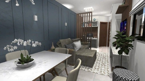 Imagem 4 de 6 de Cobertura Com 2 Dormitórios À Venda, 110 M² Por R$ 550.000 - Vila Pires - Santo André/sp - Co1378