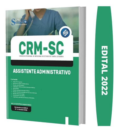 Apostila Concurso Crm Sc - Assistente Administrativo