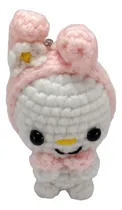 Comprar Amigurumi Kitty , Melody, Kuromi Crochet 9m Apox Llavero