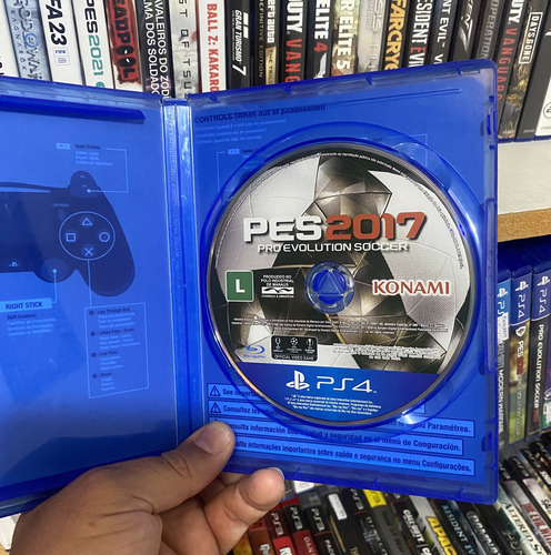 Pes 2017 Dublado Brasil Ps4 Físico Original !! (Usado)