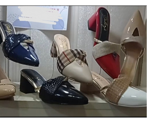 Zapatos Para Mujer Con Taco 5 Labrado Envío Gratis A Domicil