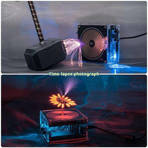 Imagen 6 de 9 de Joytech Bluetooth Music Tesla Coil Arc Altavoz Plasma...