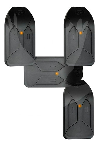 4 Controles Remotos Ppa Tok 433mhz Motor Portão Eletrônico Cor Ppa Tok Preto