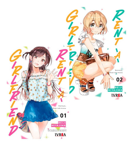 Imagen 1 de 4 de Manga Rent A Girlfriend 2 Tomos Elige Tu Tomo Reiji Miyajima