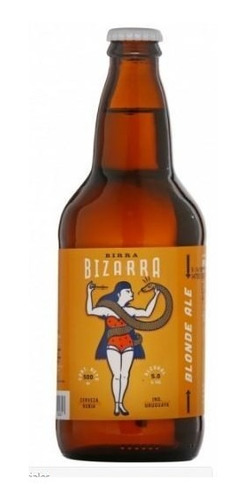 Cerveza Bizarra Blonde 500 Ml